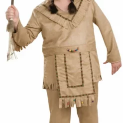 Native American Brave Adult Plus Costume