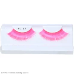 Pink Party Eyelashes With Case
