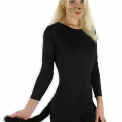 Black Cat Ears And Tail