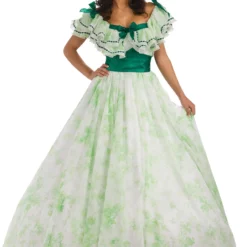 Gone With The Wind - Scarlett Picnic Dress Adult Costume
