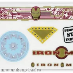 Iron Man 2 (2010) Movie - Iron Girl Body Art