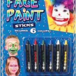 Face Paint Sticks Pack Of 6