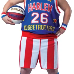 Harlem Globetrotters Adult Plus Costume