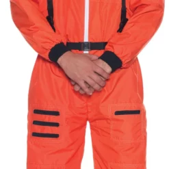 Astronaut (Orange) Plus Adult Costume