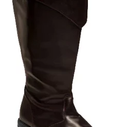 Tall Brown Costume Boots