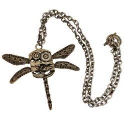 Antique Dragonfly Necklace