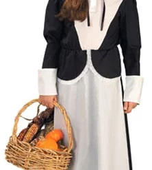 Girls Pilgrim Costume