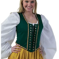 Green Lock Lace Bodice