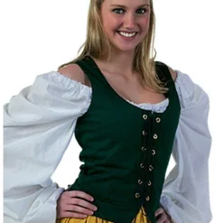 Green Twill Bodice