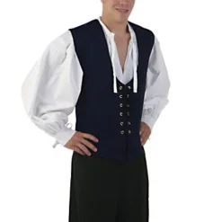 Navy Renaissance Vest